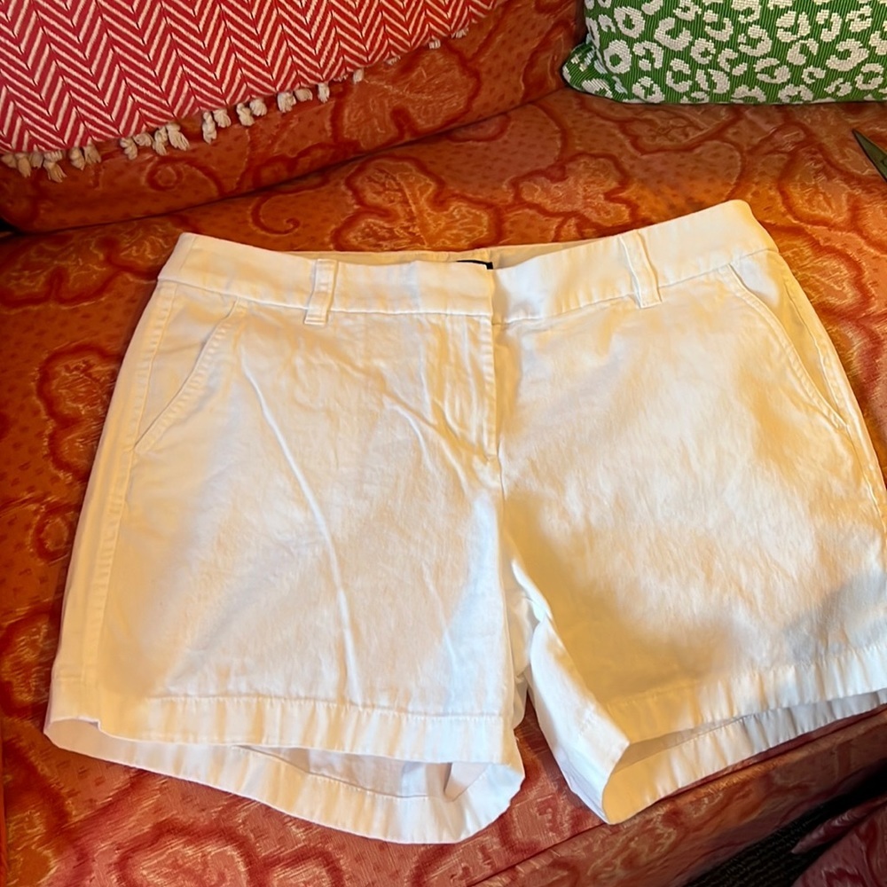 J. Crew white size 10 shorts